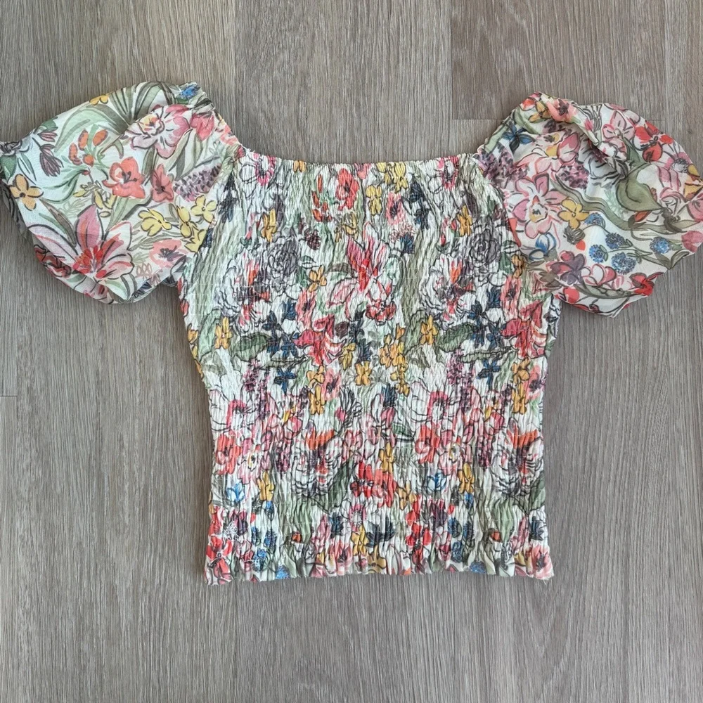Anthropologie chic floral